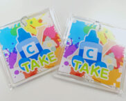 開平小学校会社見学 アクリルキーホルダー